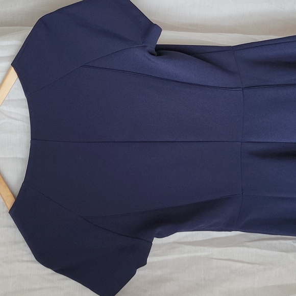 MEXX Mini Dress Lined Navy Size US 2 / 32 Short Sleeve - Picture 5 of 7